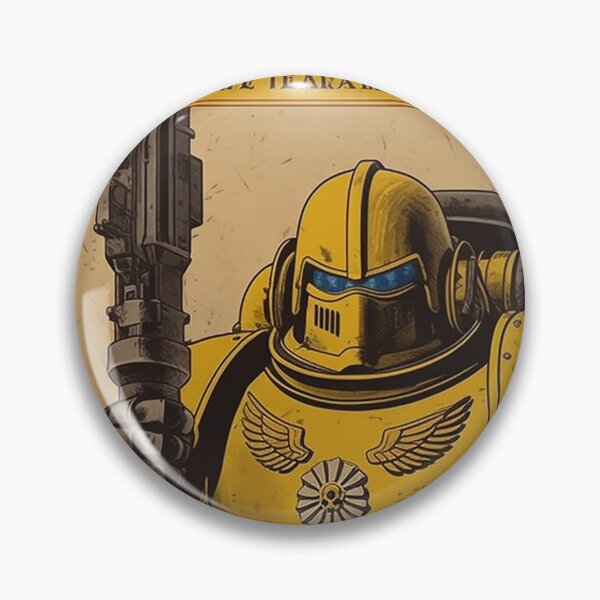 Item preview, Imperial Fists Recruitment Poster T-Shirt Vintage Scifi Style designed and sold by phlexdesigns.