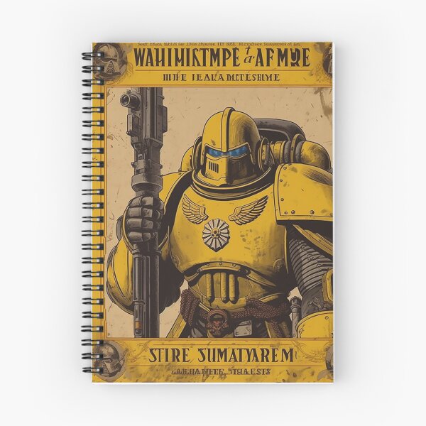 Item preview, Imperial Fists Recruitment Poster T-Shirt Vintage Scifi Style designed and sold by phlexdesigns.