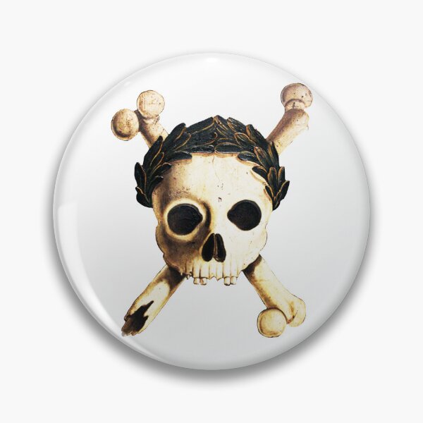 Item preview, Skull With Laurel Wreath; designed and sold by StickerApe.
