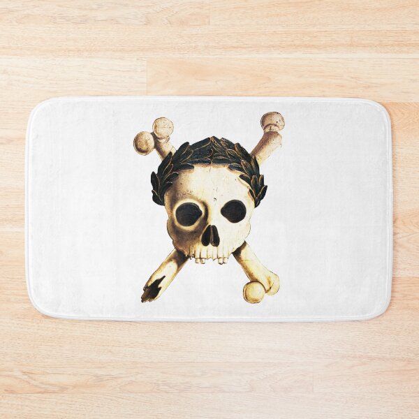 Item preview, Skull With Laurel Wreath; designed and sold by StickerApe.