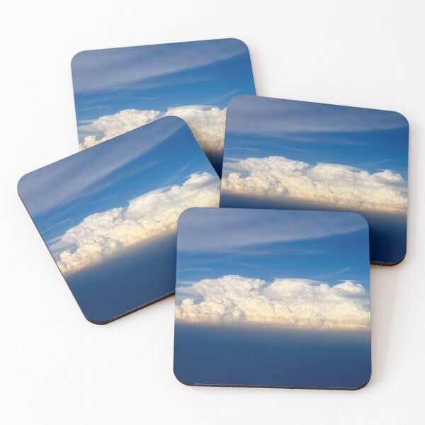 Item preview, Large White Cumulonimbus Storm Cloud from a Plane designed and sold by vryandesigns.