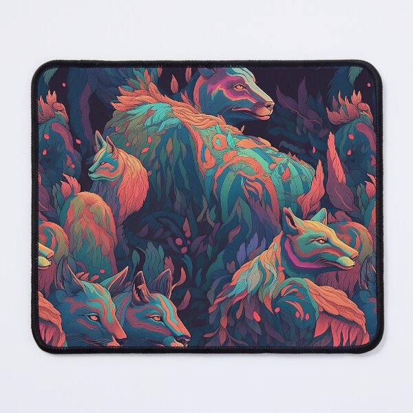 Item preview, Technicolor Wildlife Pattern #3 designed and sold by NextEchelon.
