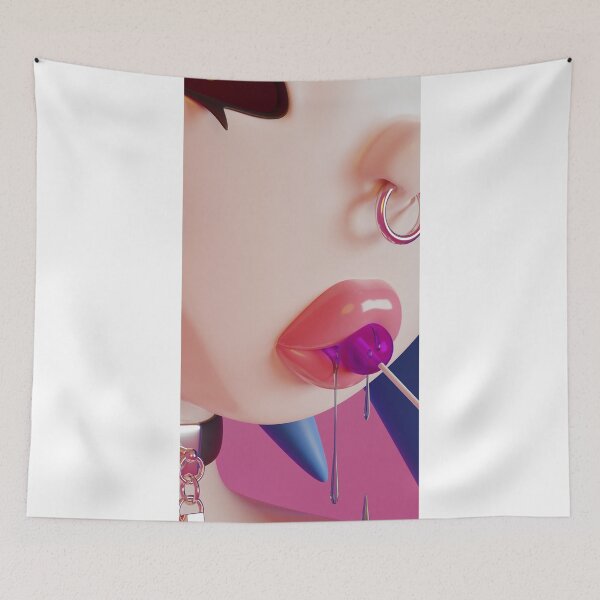 Item preview, Soft Sweet Drooling Lips designed and sold by GuiltyCrow.