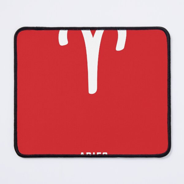 Item preview, Aries Print - Zodiac Signs Print - Zodiac Posters - Aries Poster - Red and White - Aries Traits designed and sold by Studio Grafiikka.