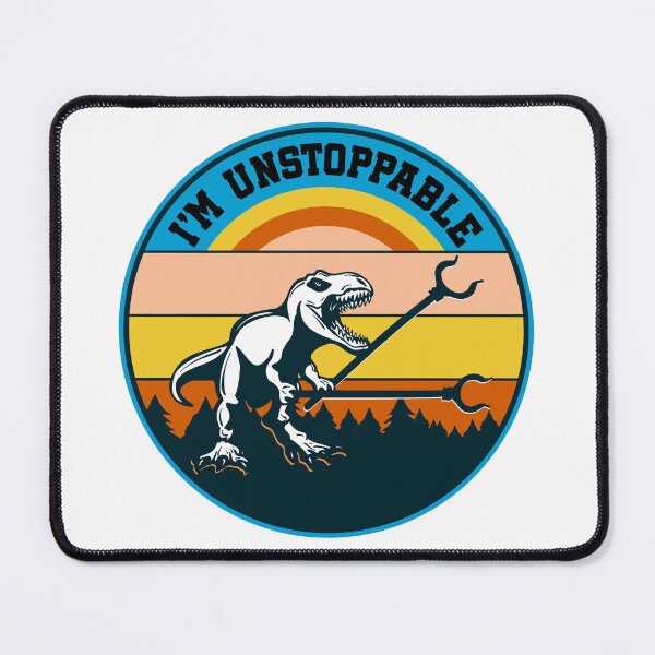 Item preview, Unstoppable T Rex With Trash Grabber Pickup designed and sold by Dolphin Graphic.
