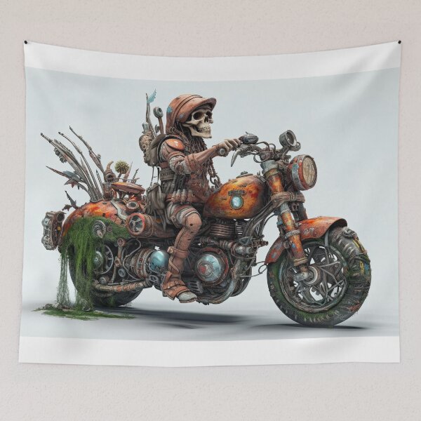 Item preview, Bad Ass Post Apocalyptic Biker designed and sold by Diego Re.