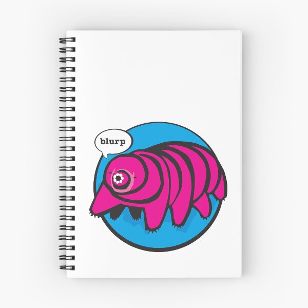 Item preview, Chubby Tardigrade Blurp Pink Blue designed and sold by KerriKerri.