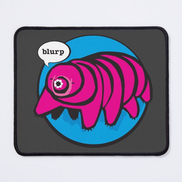 Item preview, Chubby Tardigrade Blurp Pink Blue designed and sold by KerriKerri.
