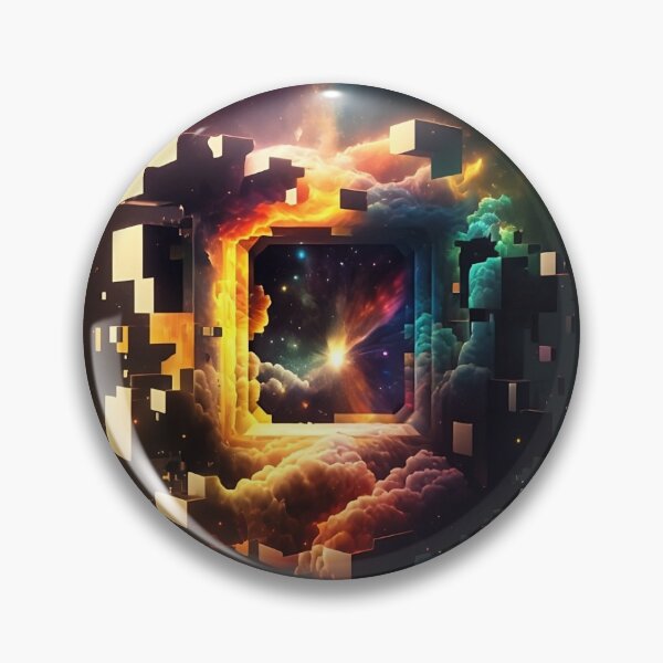 Item preview, Dimensional Portal in Space - Digital Art designed and sold by SnoopyTF.