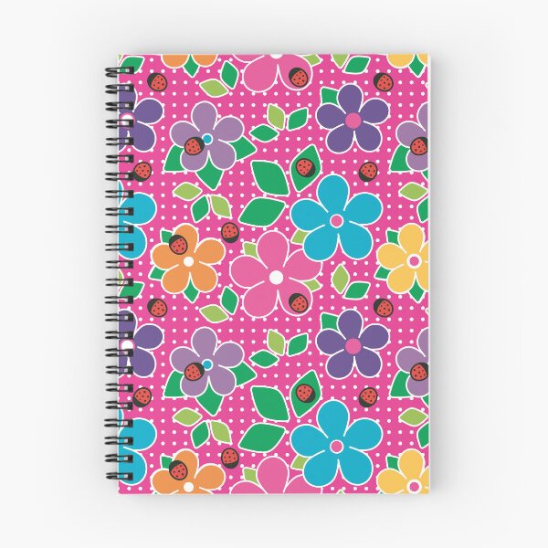 Item preview, Cute Ladybugs and Flowers Pattern designed and sold by MoePark.