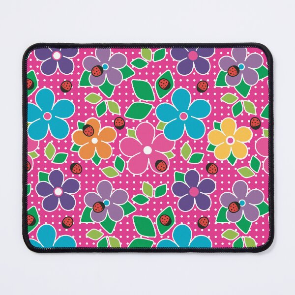 Item preview, Cute Ladybugs and Flowers Pattern designed and sold by MoePark.
