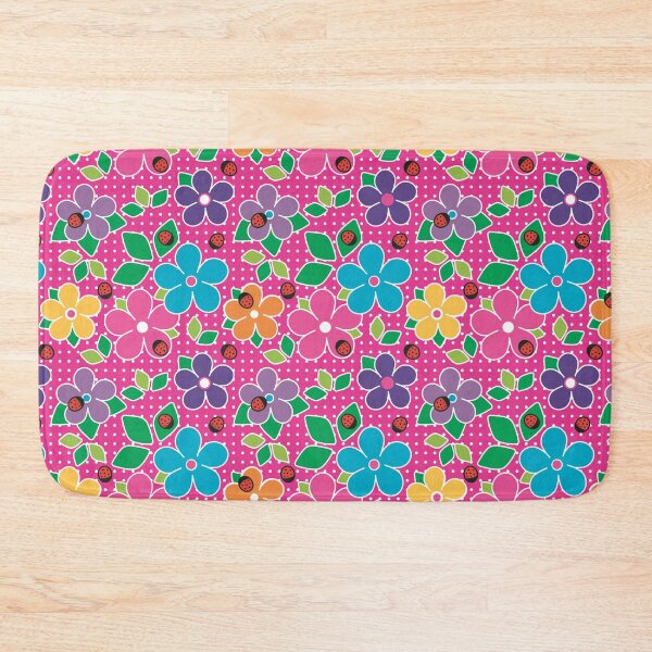 Item preview, Cute Ladybugs and Flowers Pattern designed and sold by MoePark.