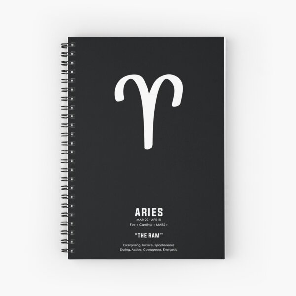 Artikel-Vorschau von Aries Print - Zodiac Signs Print - Zodiac Posters - Aries Poster - Black and White 2 - Aries Traits, designt und verkauft von Studio Grafiikka.