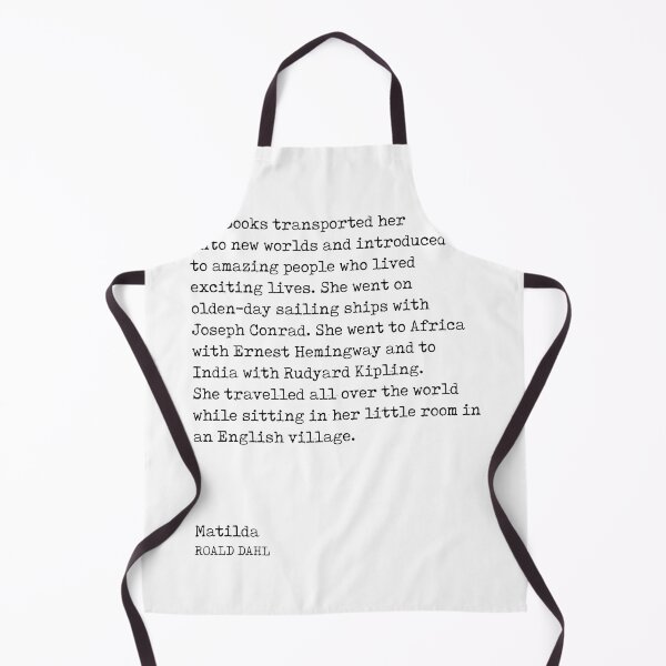Item preview, Matilda - Roald Dahl Quote - Literature - Typewriter Print designed and sold by Studio Grafiikka.