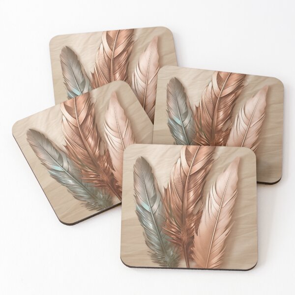 Item preview, Three Feathers Copper Design designed and sold by Aelbrn.