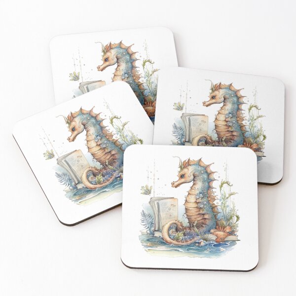 Item preview, Seahorse Librarian 6 designed and sold by mushizaman.