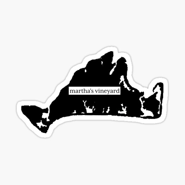 martha's vineyard Sticker