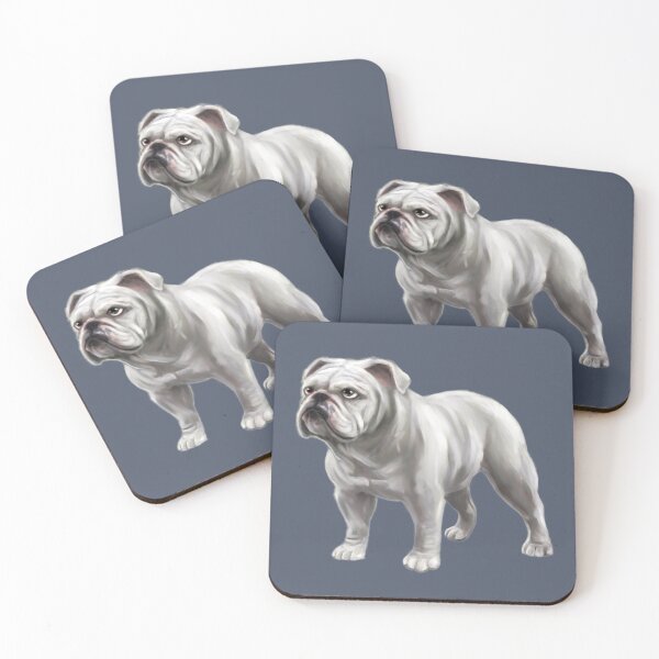 Item preview, White Bulldog designed and sold by kryphie.