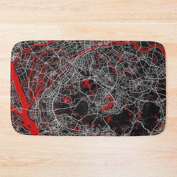 Item preview, Dongguan City Map of Guangdong, China - Oriental designed and sold by deMAP.