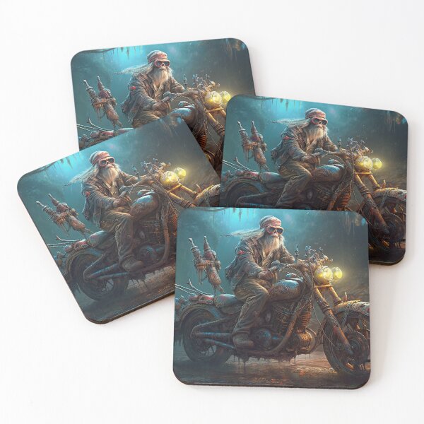Item preview, Bad Ass Biker At Worlds End designed and sold by Diego Re.