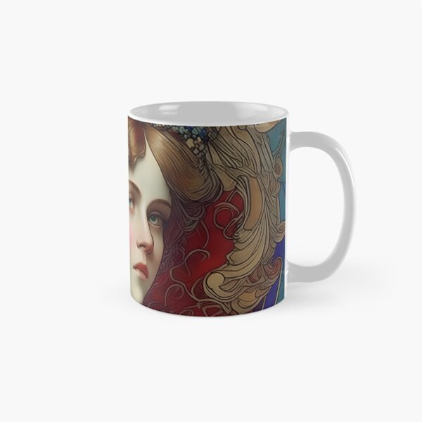 Item preview, Art Nouveau Inspired By Alphonse Mucha Sarah Bernhardt designed and sold by Tamas Das.