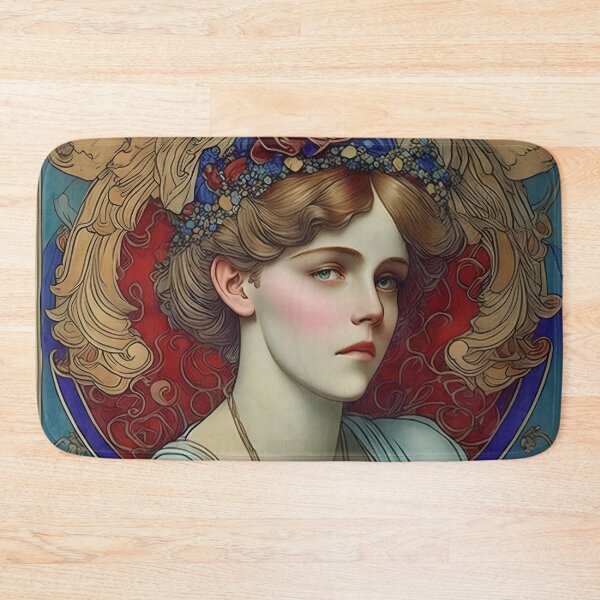 Item preview, Art Nouveau Inspired By Alphonse Mucha Sarah Bernhardt designed and sold by Tamas Das.