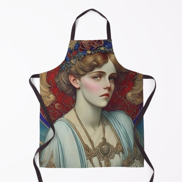 Item preview, Art Nouveau Inspired By Alphonse Mucha Sarah Bernhardt designed and sold by Tamas Das.