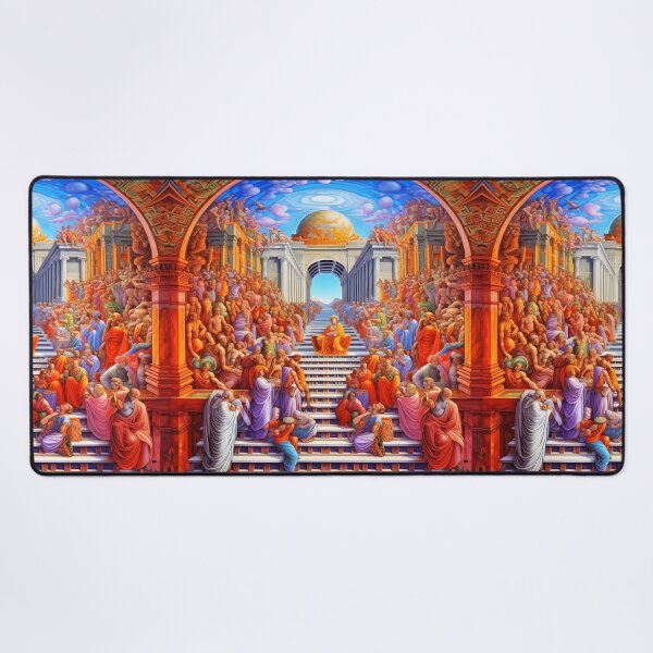 Item preview, "Classics Reborn" School of Athens designed and sold by NextEchelon.