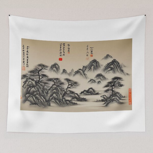 Item preview, Chinese style painting designed and sold by FantacyPainting.
