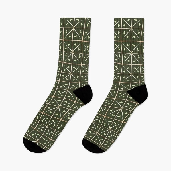 Artikelvorschau, Retro Tile Pattern dark green with light green details entworfen und verkauft von RetroTile.