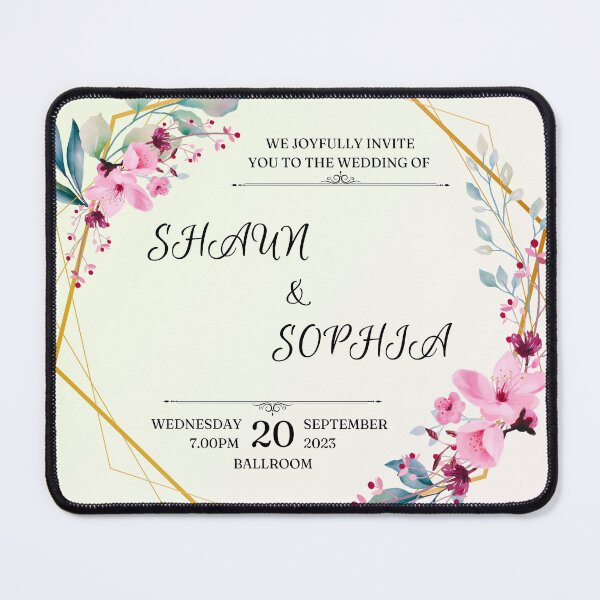 Item preview, Floral wedding invitation designed and sold by Minimabyayya.