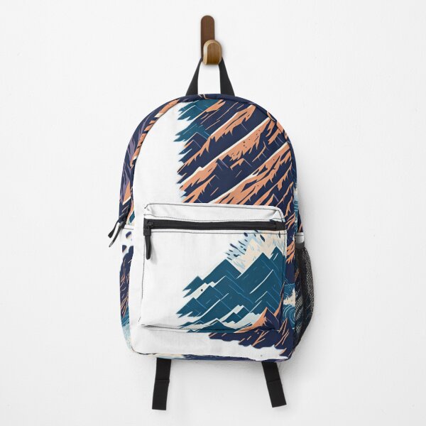 Item preview, Vibrant Vector Art: Retro Mountain Splash Illustration designed and sold by RedArtG09.
