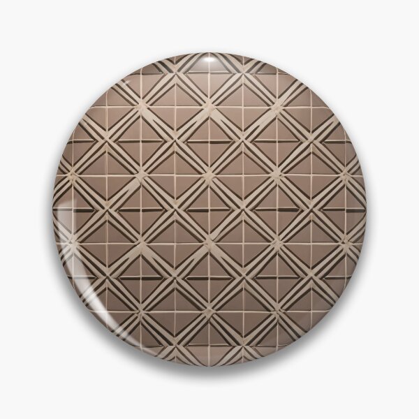 Artikelvorschau, Retro Tile Pattern brown shades, double plaid entworfen und verkauft von RetroTile.