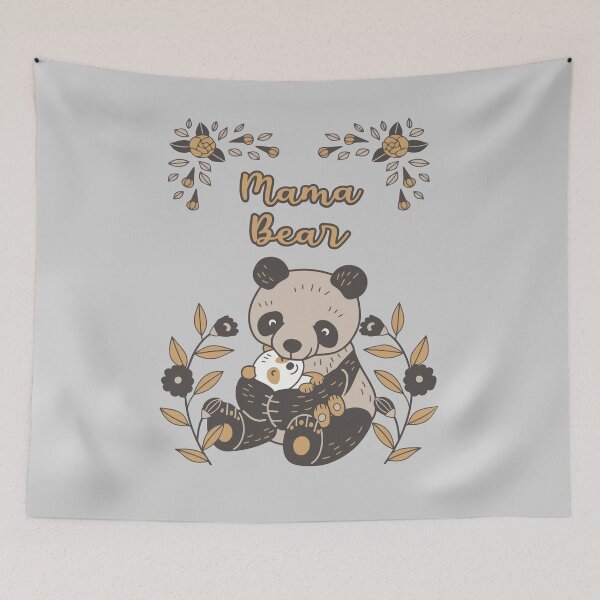 Item preview, Mama Panda and Her Baby Panda designed and sold by Billy Wong.