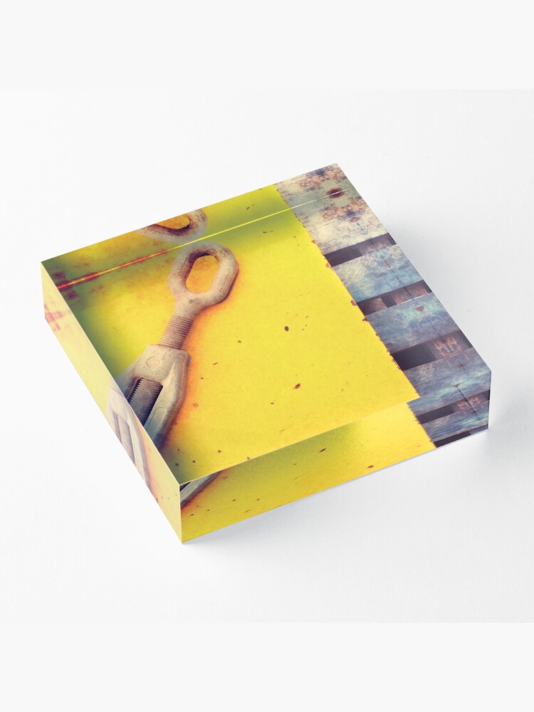 Alternate view of street pop 4338 MELBOURNE Acrylic Block