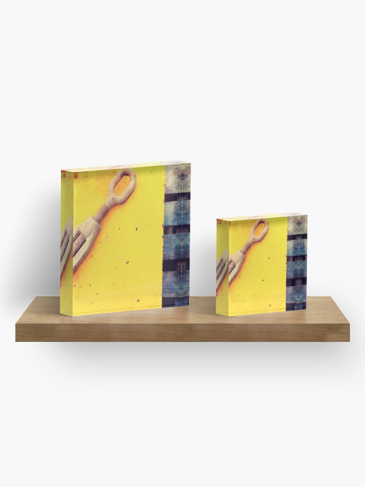 Alternate view of street pop 4338 MELBOURNE Acrylic Block