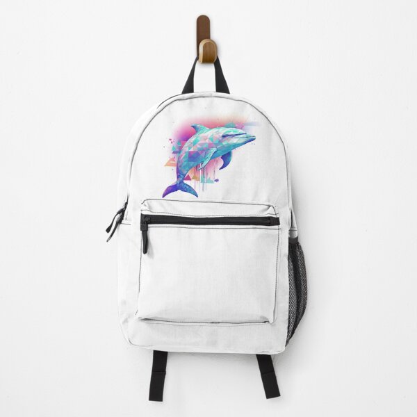 Item preview, Vaporwave Dolphin designed and sold by starlessplanet.
