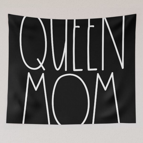 Item preview, Queen Mom White Rae Dunn Inspired Farmhouse Decor designed and sold by FineElephant.