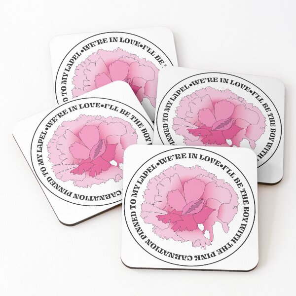 Item preview, "We're in Love" Pink Carnation  designed and sold by La Lune Design Co..