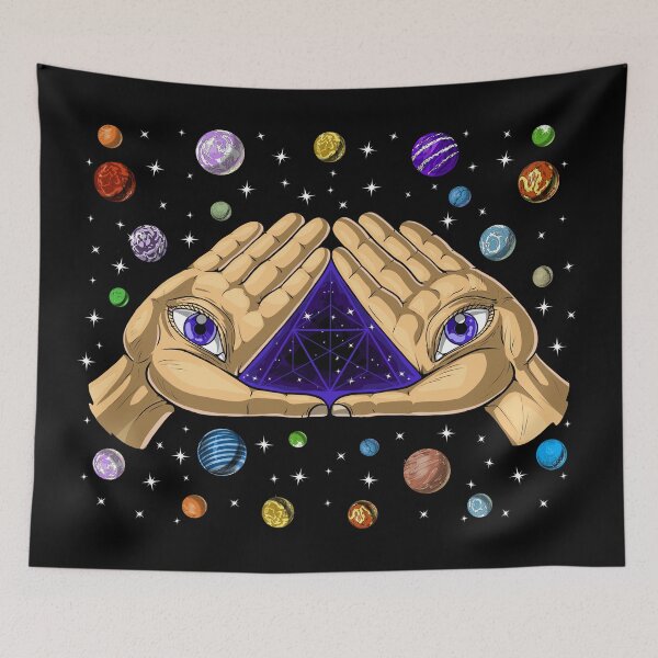 Item preview, Trippy Sacred Geometry designed and sold by underheaven.