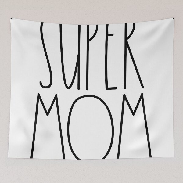 Item preview, Super Mom Rae Dunn Inspired Farmhouse Decor designed and sold by FineElephant.
