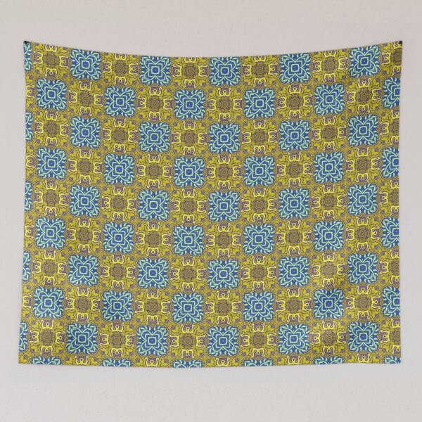 Item preview, Abstract Arabesque Squares designed and sold by debutpagesart.