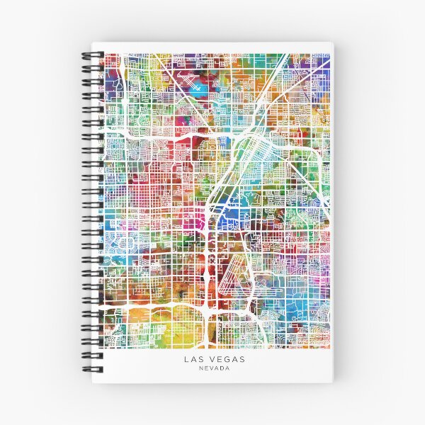 Item preview, Las Vegas City Street Map designed and sold by ArtPrints.