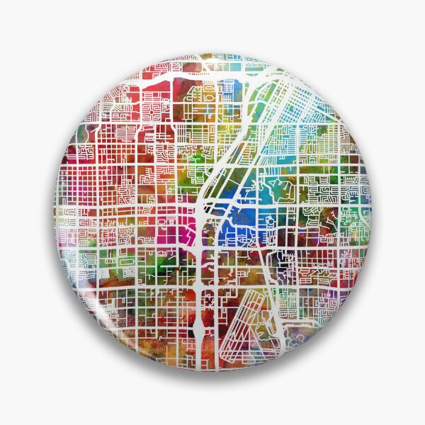 Item preview, Las Vegas City Street Map designed and sold by ArtPrints.