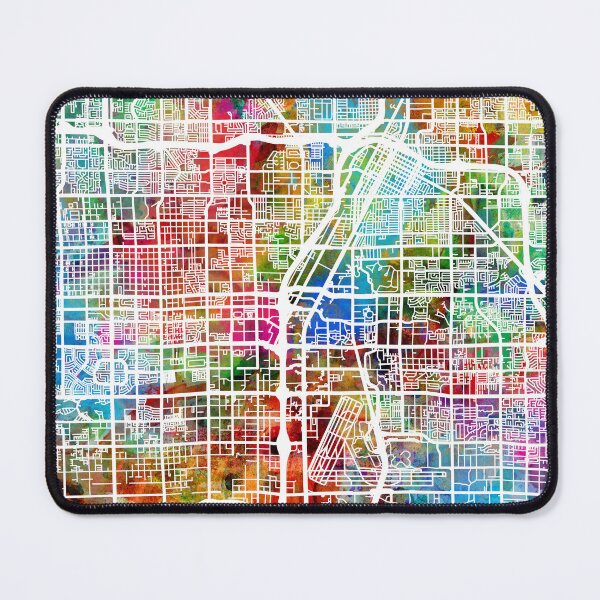 Item preview, Las Vegas City Street Map designed and sold by ArtPrints.
