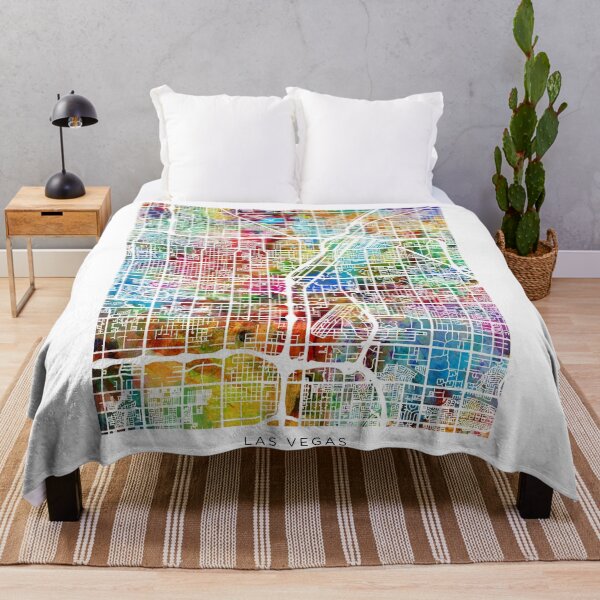 Item preview, Las Vegas City Street Map designed and sold by ArtPrints.