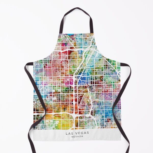 Item preview, Las Vegas City Street Map designed and sold by ArtPrints.