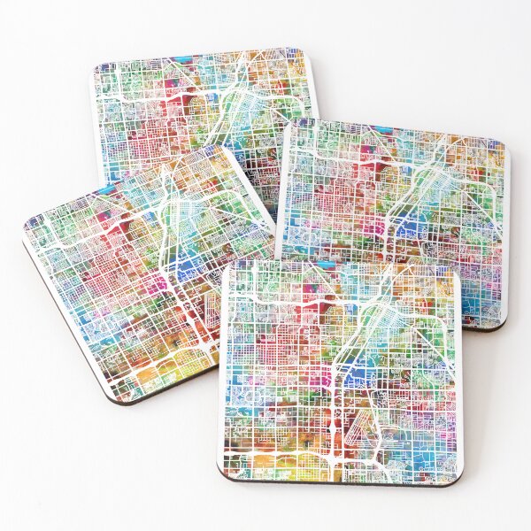 Item preview, Las Vegas City Street Map designed and sold by ArtPrints.