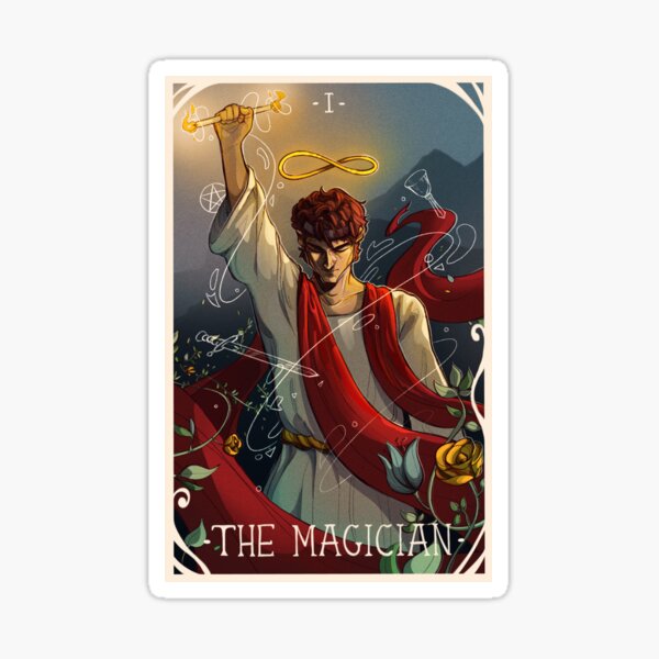 The Magician - Tarot Card Sticker