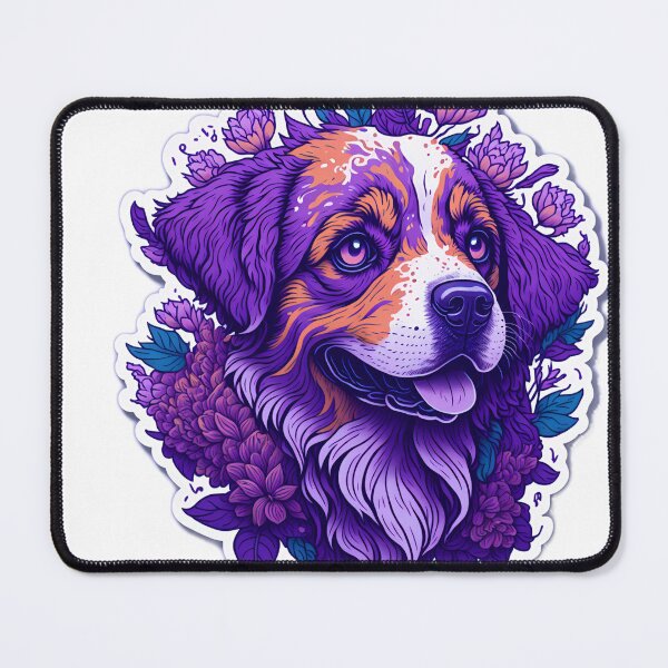 Item preview, Whimsical and Quirky: A 3D Vector Art Sticker of a Happy Dog designed and sold by RedArtG09.